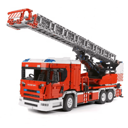 Fire Rescue Ladder Truck | 4885pcs