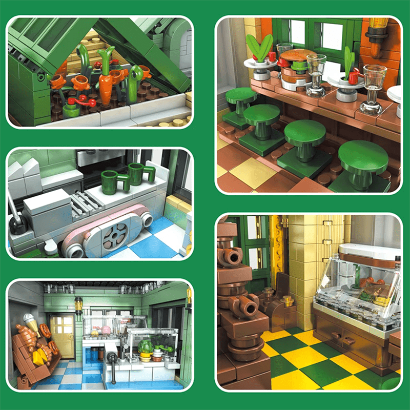 French Restaurant | 3095pcs