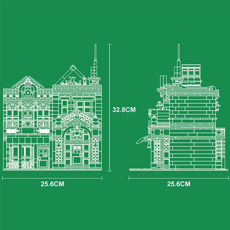 French Restaurant | 3095pcs