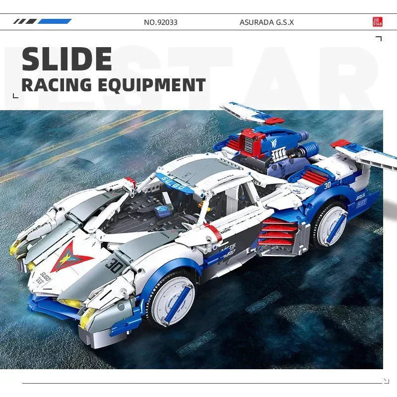 Futuristic Cyber GP Prototype