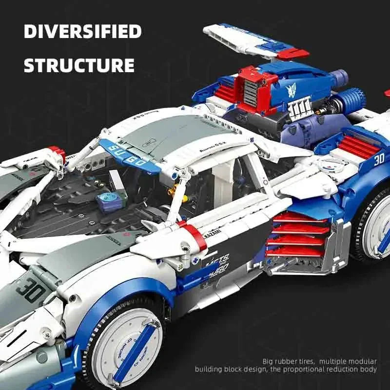 Futuristic Cyber GP Prototype