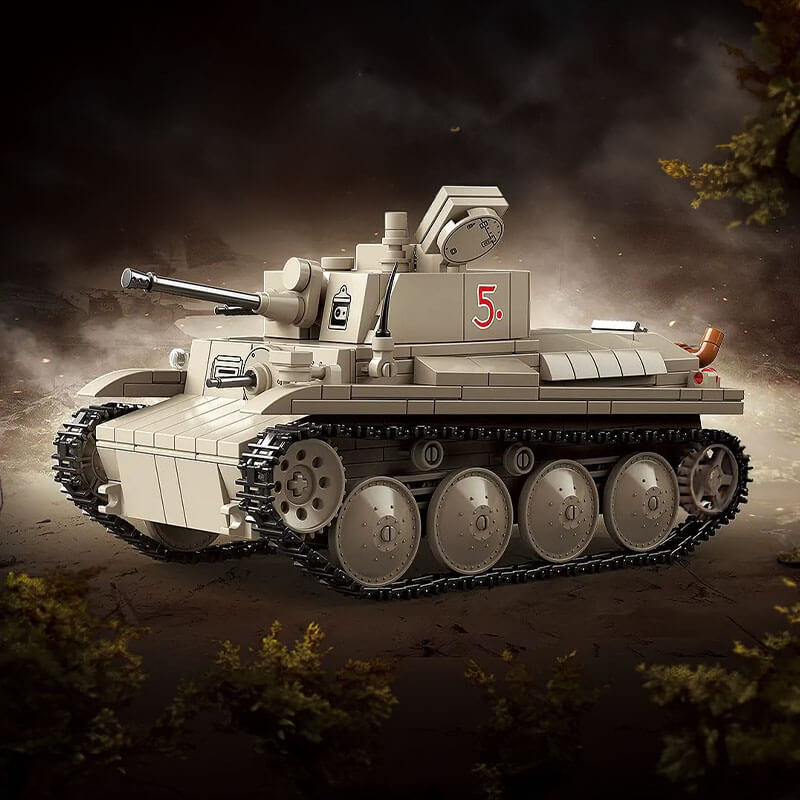 German 38-T Panzer | 729pcs