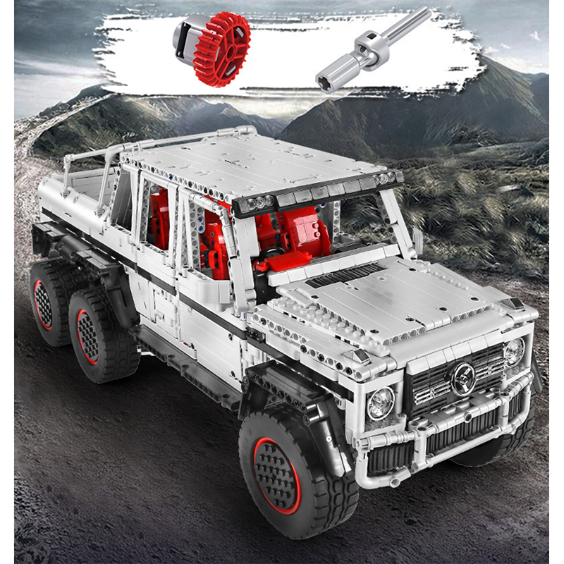 German 6x6 G63 Remote Control | 3685pcs