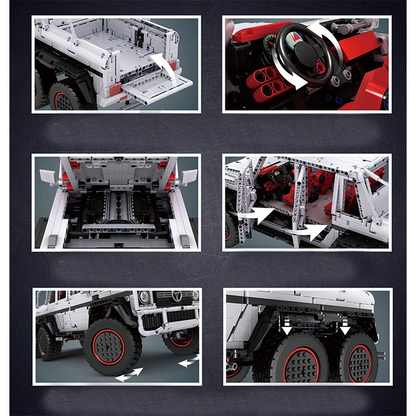 German 6x6 G63 Remote Control | 3685pcs