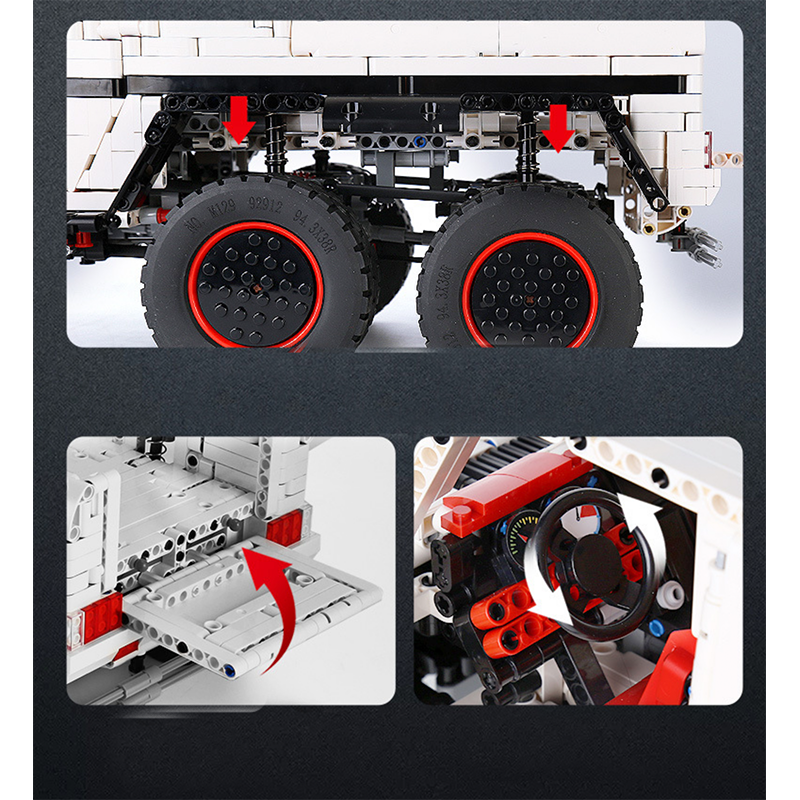 German 6x6 G63 Remote Control | 3685pcs