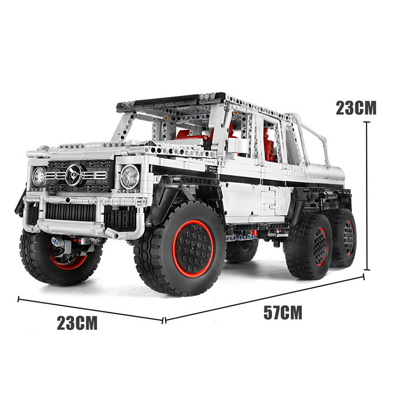 German 6x6 G63 Remote Control | 3685pcs