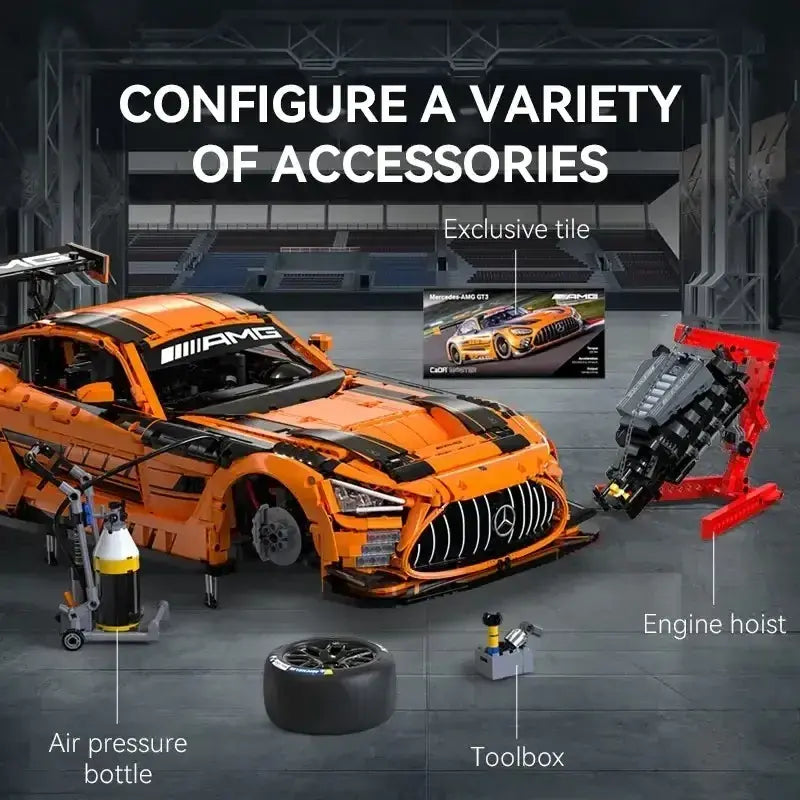 Mercedes AMG GT Black Series | 5466pcs
