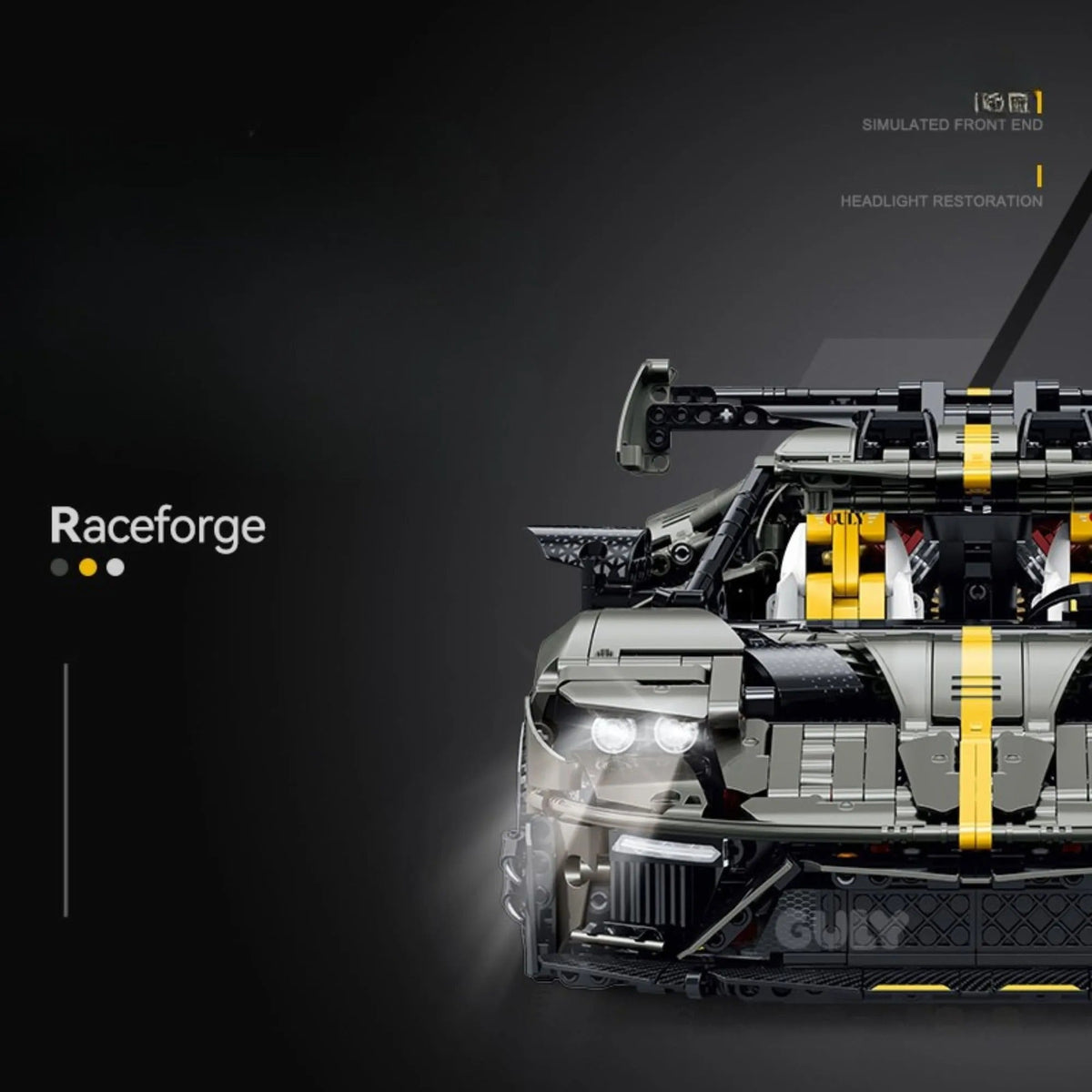 GT40 Hypercar Mansory | 3402 Pcs