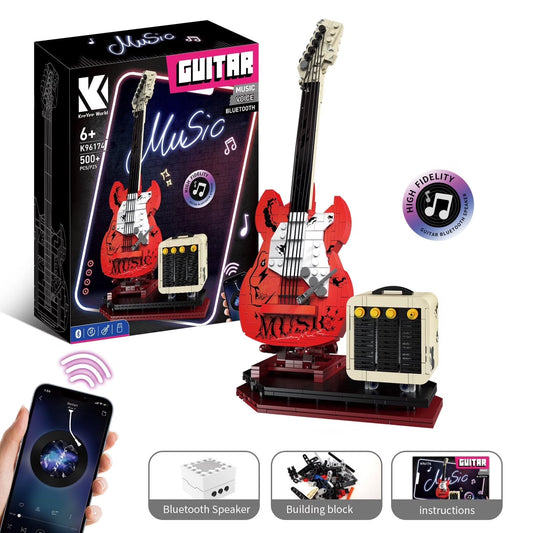 Guitar Building Block Set | 500pcs