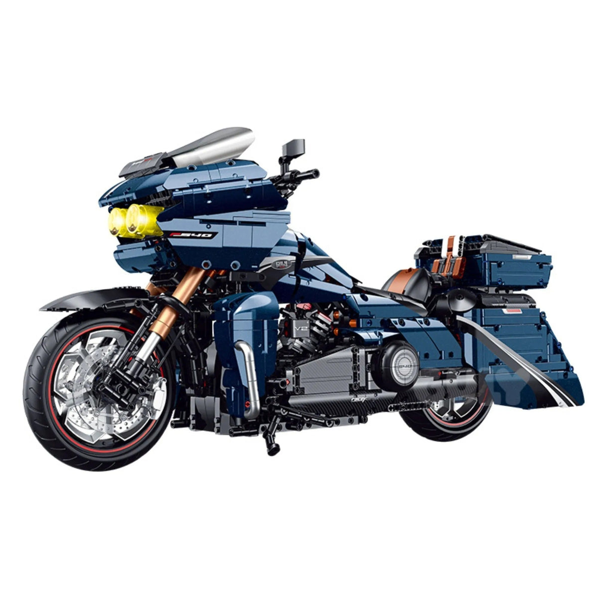 Harley Highway Road Glide Dual-Light | 2410 Pcs