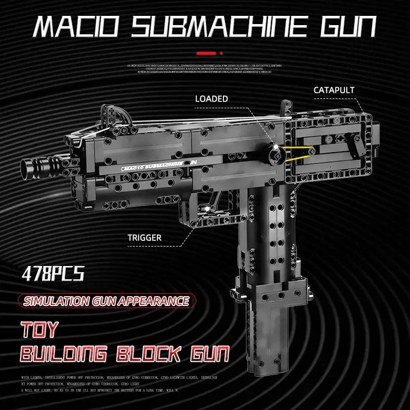 Ingram M10 Sub Machine | 796pcs