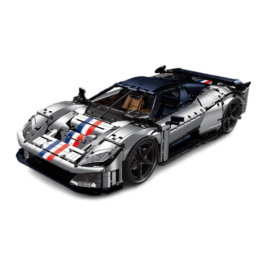 Italian F80 1200hp Supercar Supercar Building Blocks – 4,794 pieces – supercar collector model. 57 cm x 30 cm x 15 cm