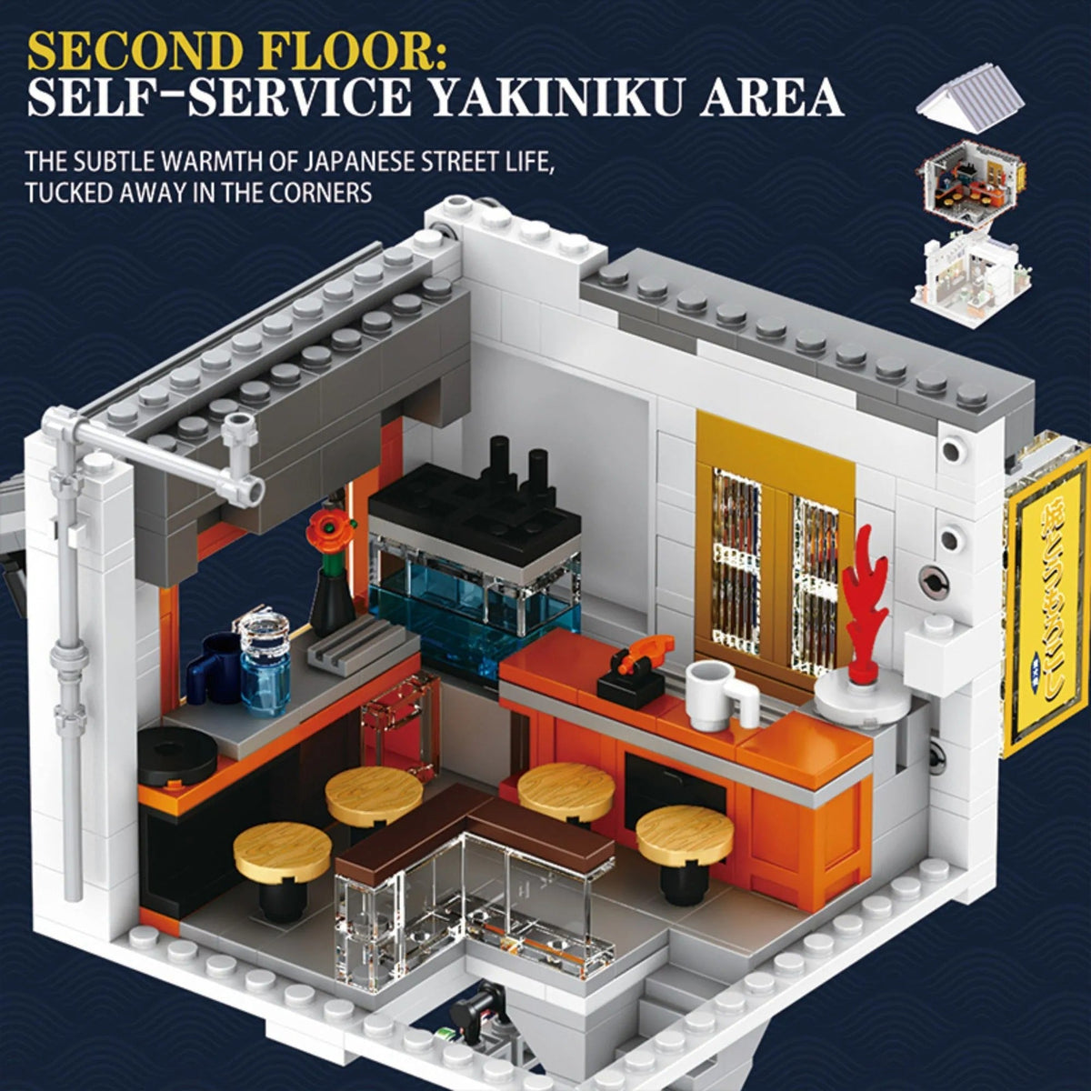 Japanese BBQ Restaurant | 1389 Pcs