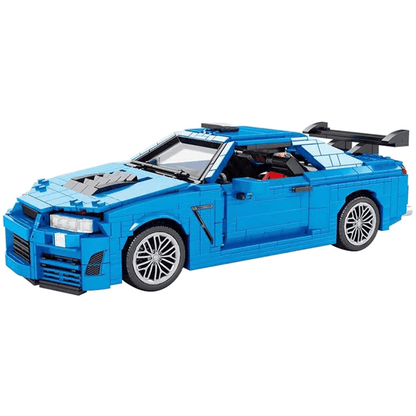 JDM Twin-Turbo Street Beast R34 | 1285pcs