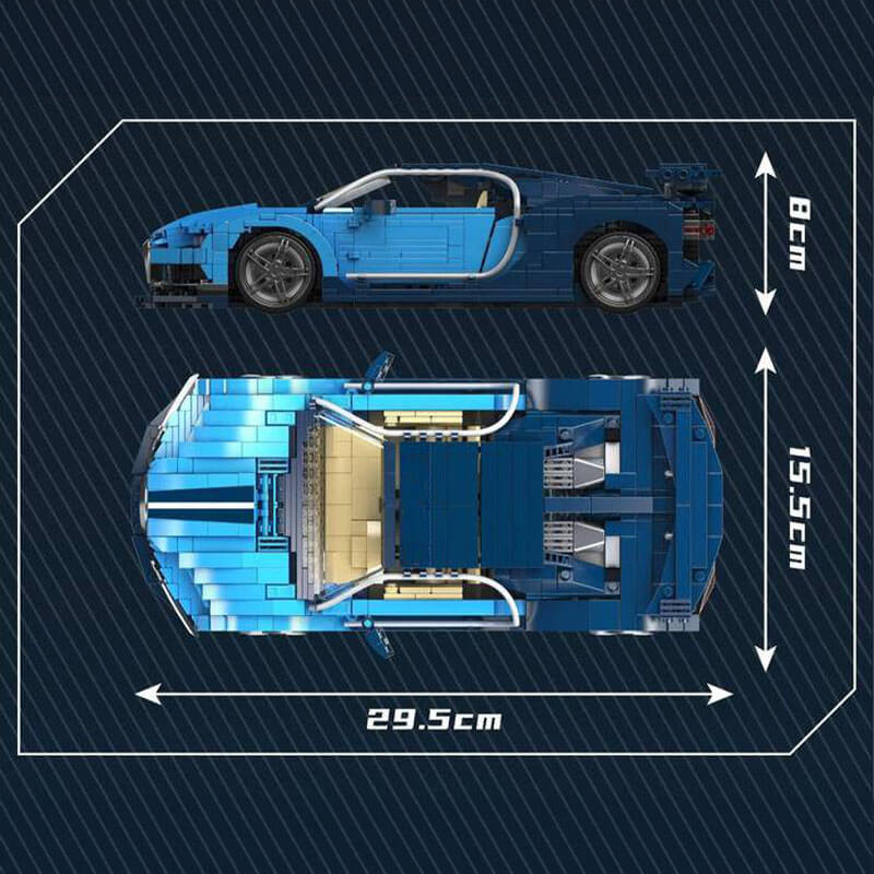 W16 Hypercar | 1221pcs
