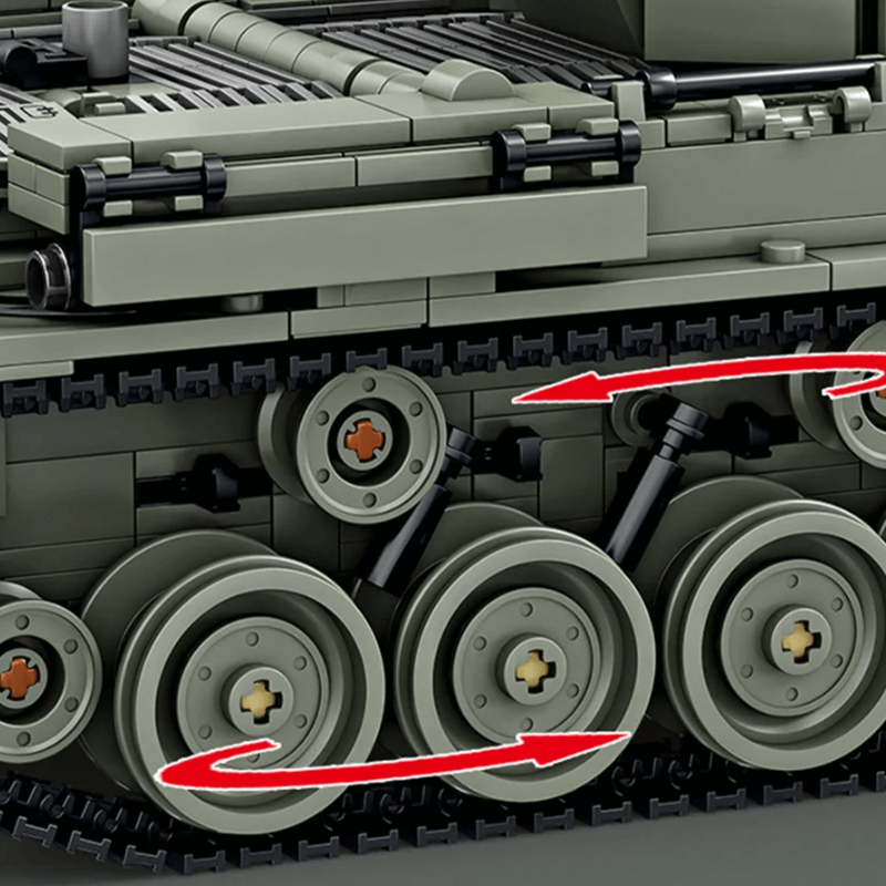 M47 Patton Tank | 1448pcs