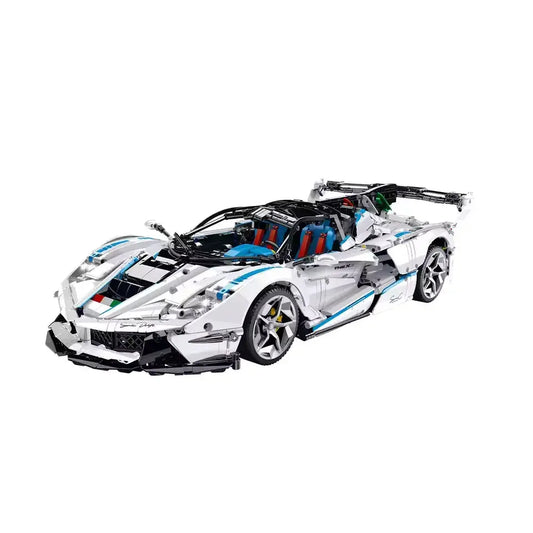 Maranello Legend V12 Supercar Building Blocks – 4,501 pieces – supercar collector model. 61 cm x 4 cm x 31 cm