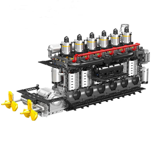 Marine Twin-Prop Diesel Engine | 3221pcs