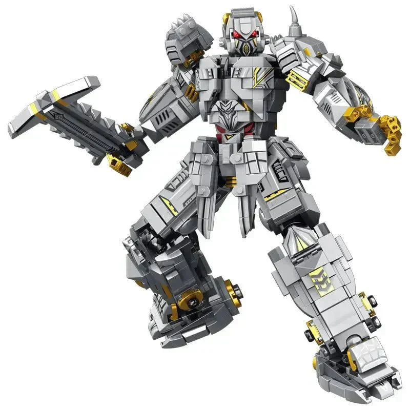 Mecha Of Steel Mech Megatron Transformer Robot Bricks Toy | 1106pcs