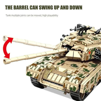 Mecha Transformers Robot Battle Tank Deformation Bricks Toy | 1306pcs