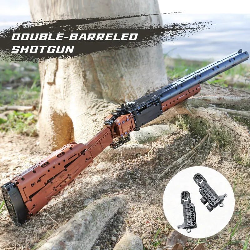Military Motorized Double-Barreled Shot | 1015pcs