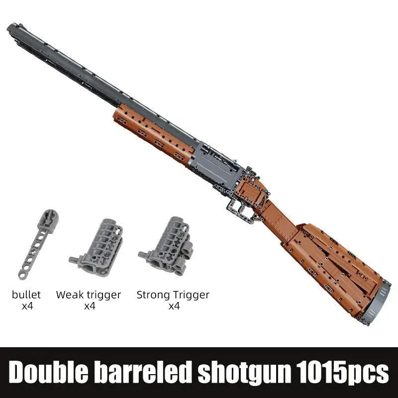 Military Motorized Double-Barreled Shot | 1015pcs