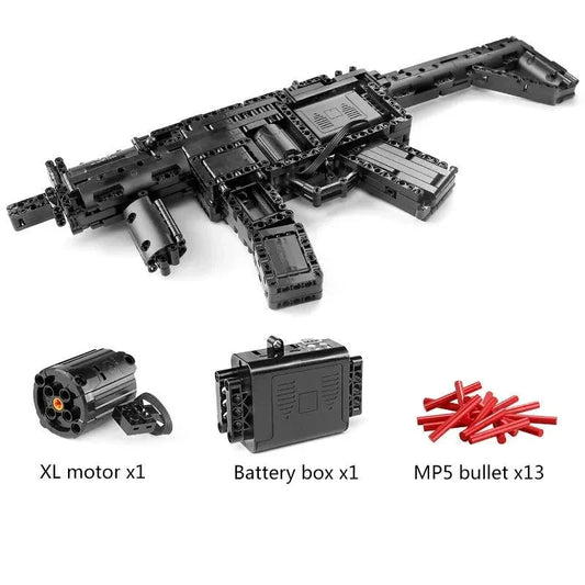 Military Motorized MP5 SMG | 796pcs