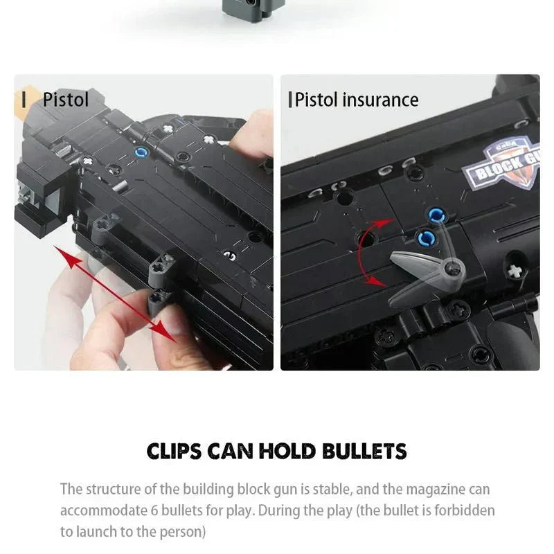 Military UZI SMG | 359pcs