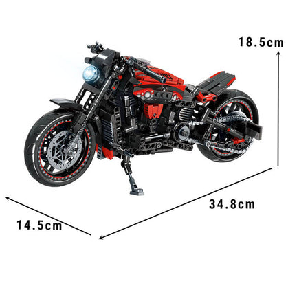 Modern Cruiser Motorcycle | 825pcs