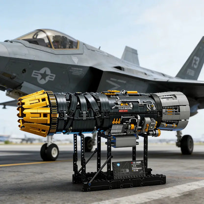 Motorised F35 Turbine Engine | 1811pcs