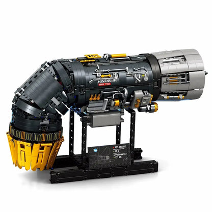 Motorised F35 Turbine Engine | 1811pcs