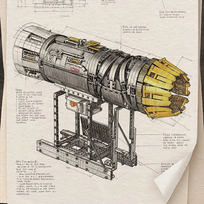 Motorised F35 Turbine Engine | 1811pcs