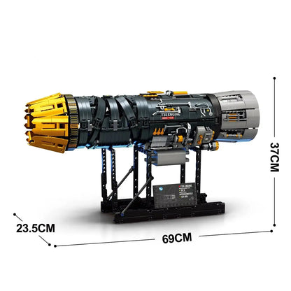 Motorised F35 Turbine Engine | 1811pcs