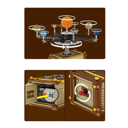 Motorised Solar System | 1468pcs