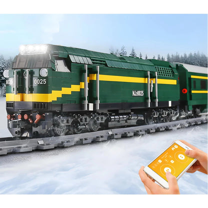 Motorized Diesel Locomotive | 2085pcs