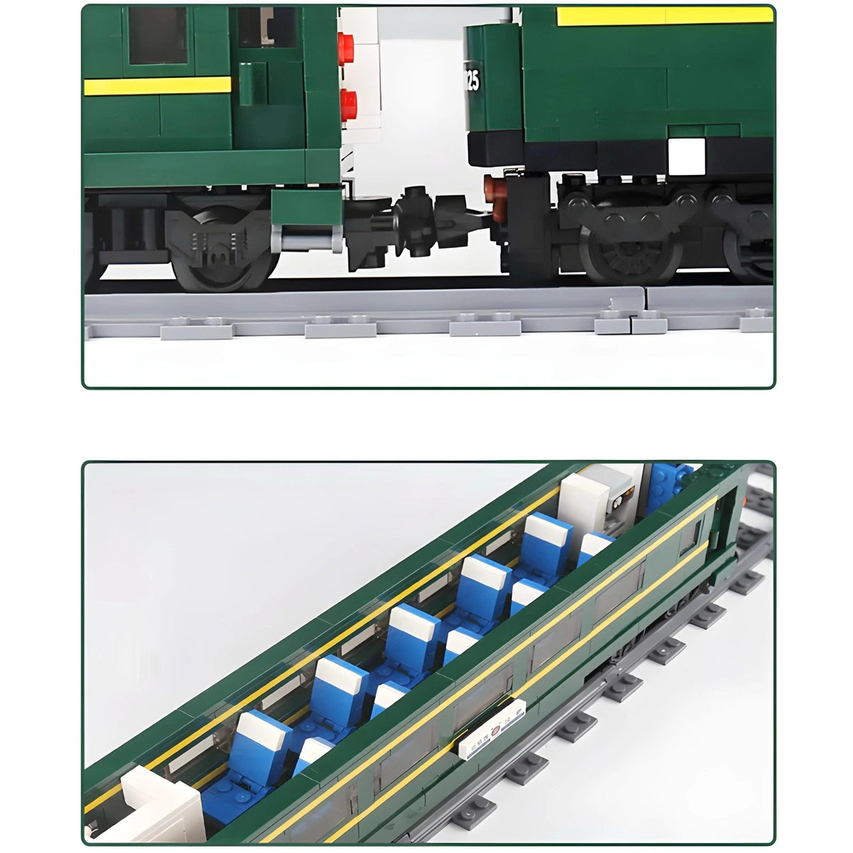Motorized Diesel Locomotive | 2085pcs