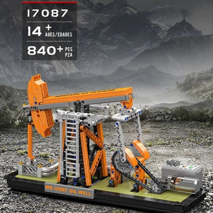 Motorized Oil Well Rig | 840pcs