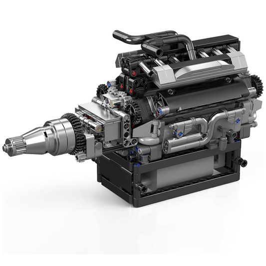 Motorized V12 Show Engine | 732pcs