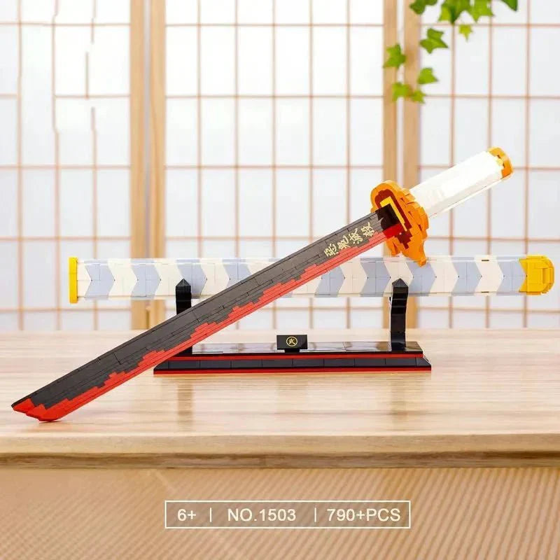 Movie Demon Slayer Nichirin Sword Bricks Toy | 790pcs