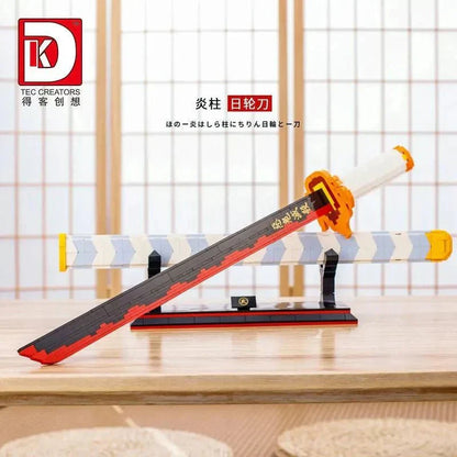 Movie Demon Slayer Nichirin Sword Bricks Toy | 790pcs