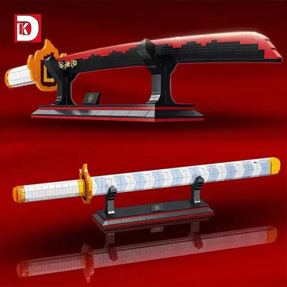 Movie Demon Slayer Nichirin Sword Bricks Toy | 790pcs
