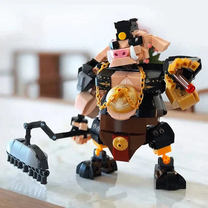 Movie King Monkie Pig Warrior Mecha Bricks Toy | 547pcs