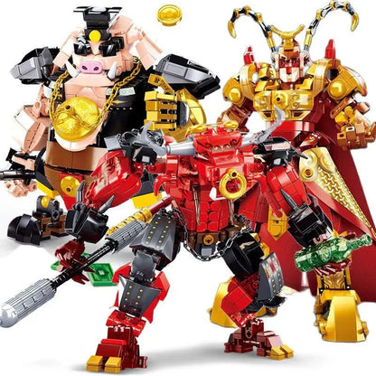 Movie King Monkie Pig Warrior Mecha Bricks Toy | 547pcs