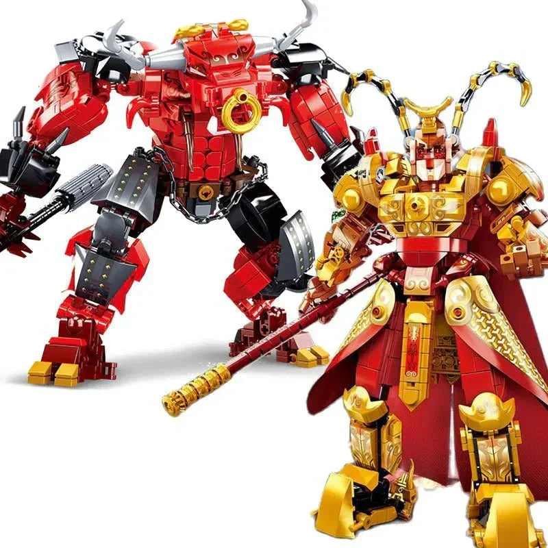 Movie King Monkie Pig Warrior Mecha Bricks Toy | 547pcs