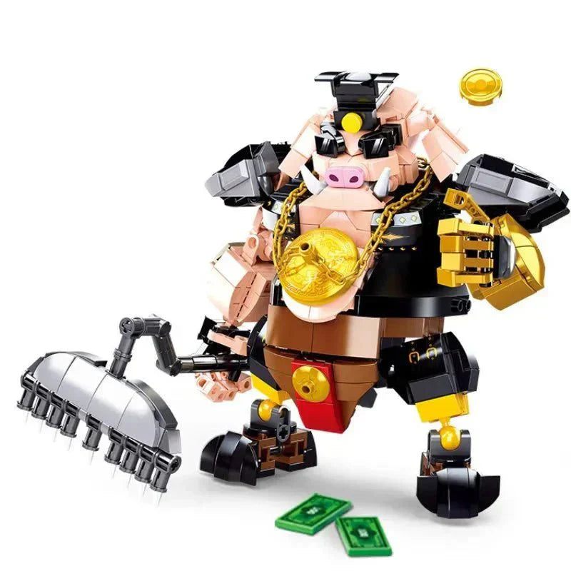 Movie King Monkie Pig Warrior Mecha Bricks Toy | 547pcs