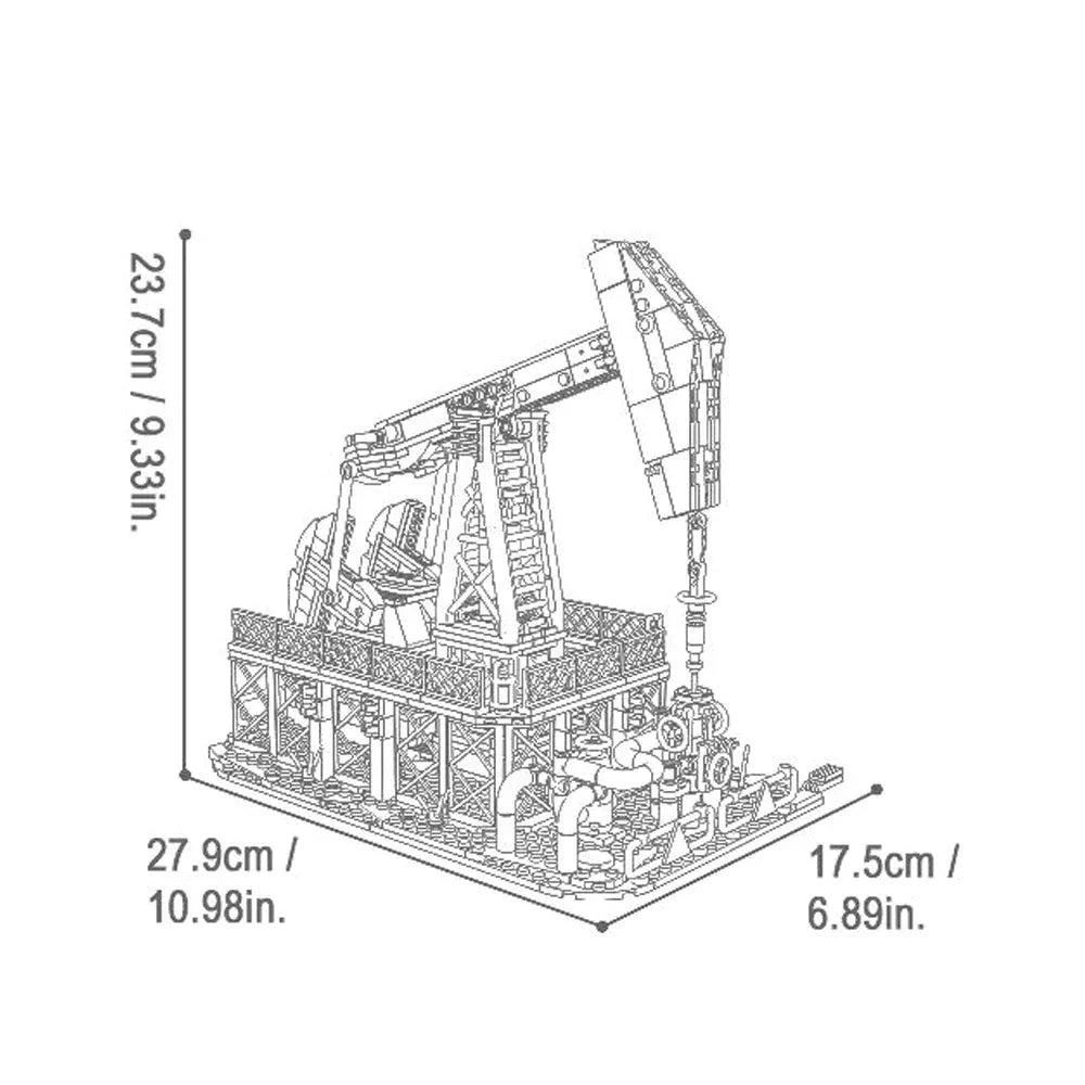 Offshore Oil Platform | 666pcs