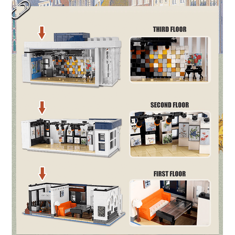 Panoramic Art Gallery | 3535pcs