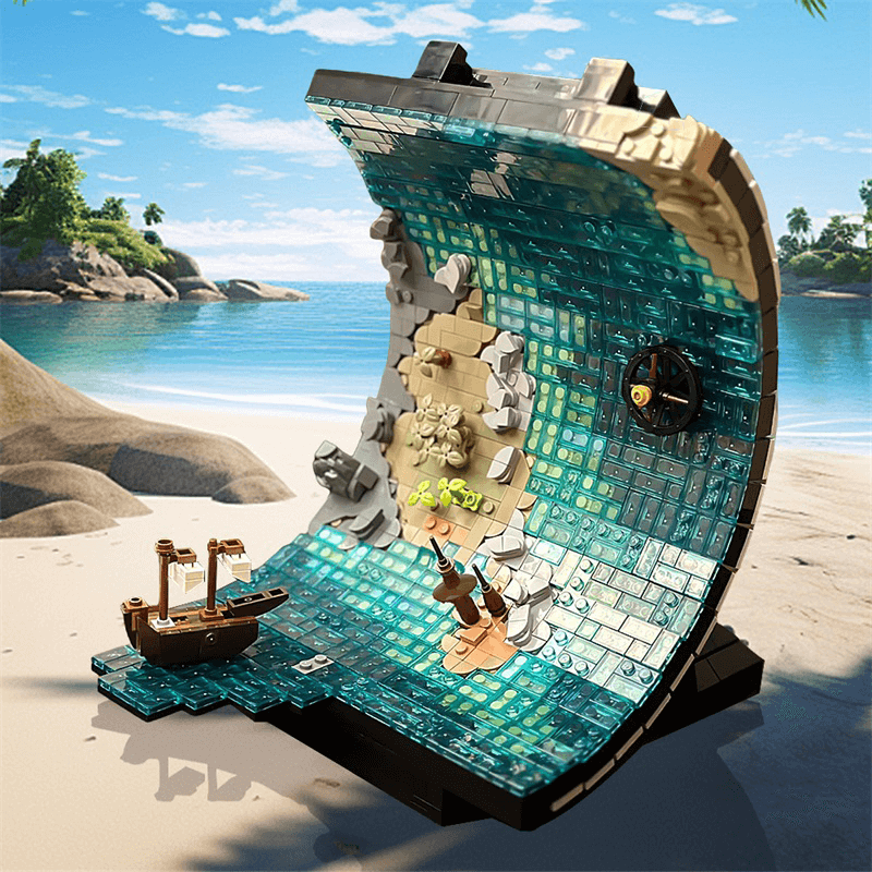 Perpetual Sailing Sculpture | 1271pcs