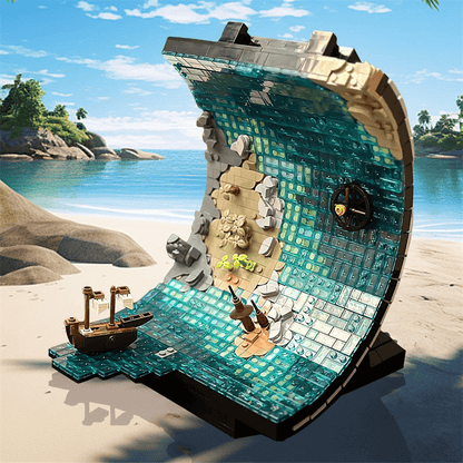 Perpetual Sailing Sculpture | 1271pcs