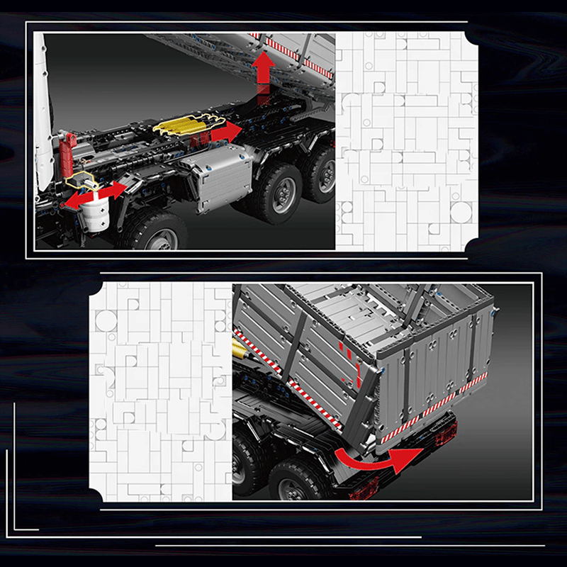 Pneumatic Articulated Dump Truck | 5768pcs